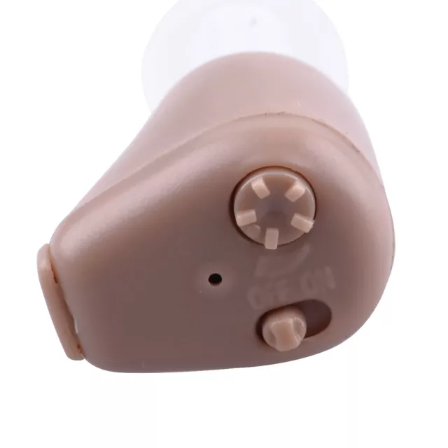 Mini USB Ear-in Hearing Aid Tone Sound Amplifier Assistance Rechargeable US lp 2