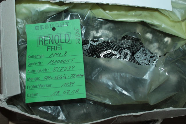 500x Renold Ketten Typ 1141 B 36 Glieder