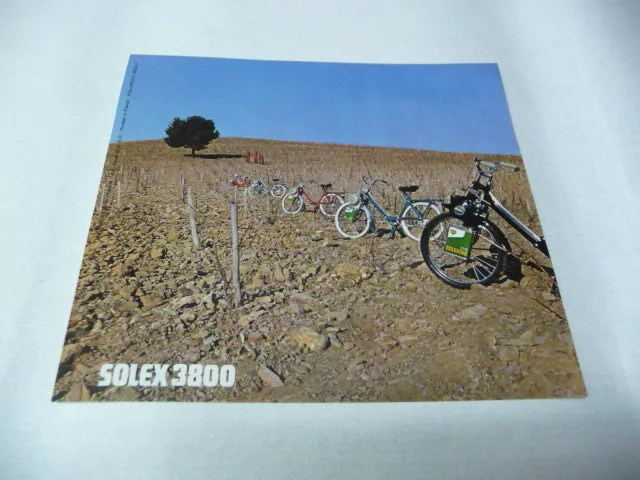 VELOSOLEX 3800  prospectus catalog brochure prospekt dépliant pub ORIGINAL