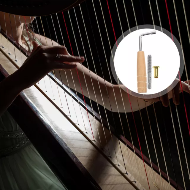 Lyre Harp String Tuning Pin Set - 24pcs Accessory