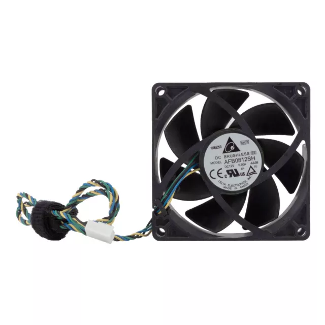 VENTILADOR LENOVO 45K6530 AFB0812SH SM26 80x80x25mm 4-PIN 12V 0.60A