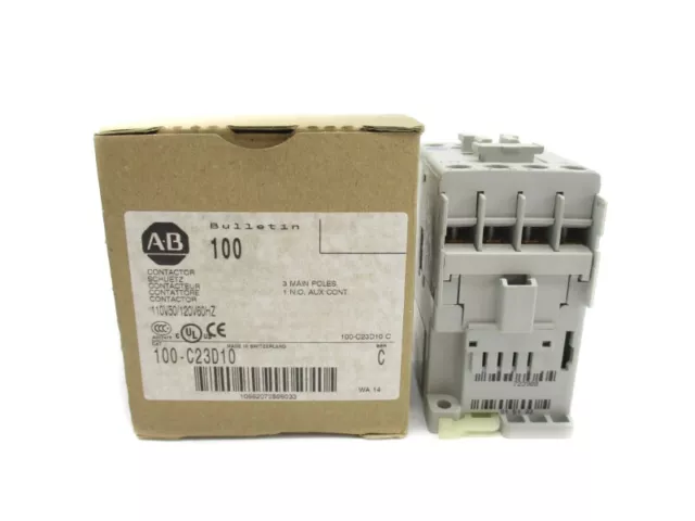 Allen Bradley 100-C23D10 Ser. C 110/120V 32A (Br/Wh) Nsmp