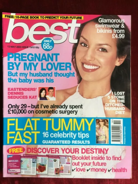 Vintage BEST magazine 13 May 2003 Amanda Barrie Brenda Fricker Phillip Schofield