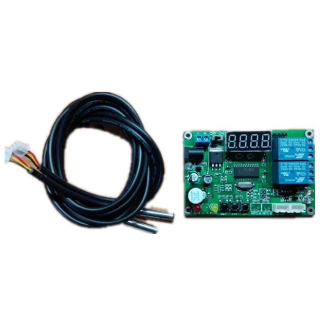 DC 5-24V DIGITAL LED Display Temperature Controller Module with DS18B20 ...