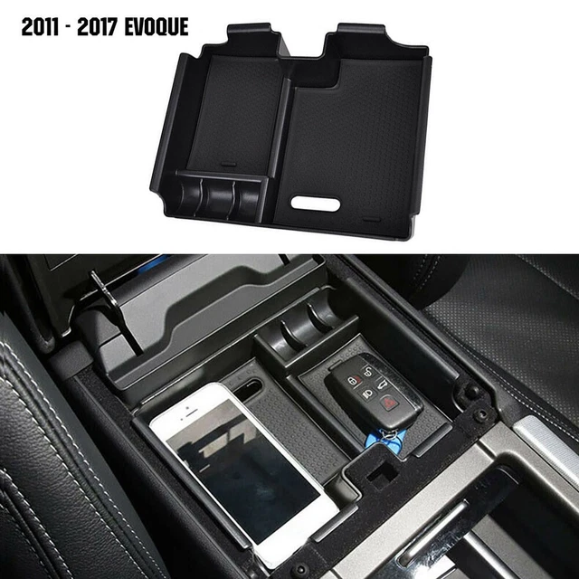 Bracciolo Portaoggetti Per Land Rover Evoque 2011-2018 - Nero, ABS, Organizza Telefono E Chiavi - Foto 9