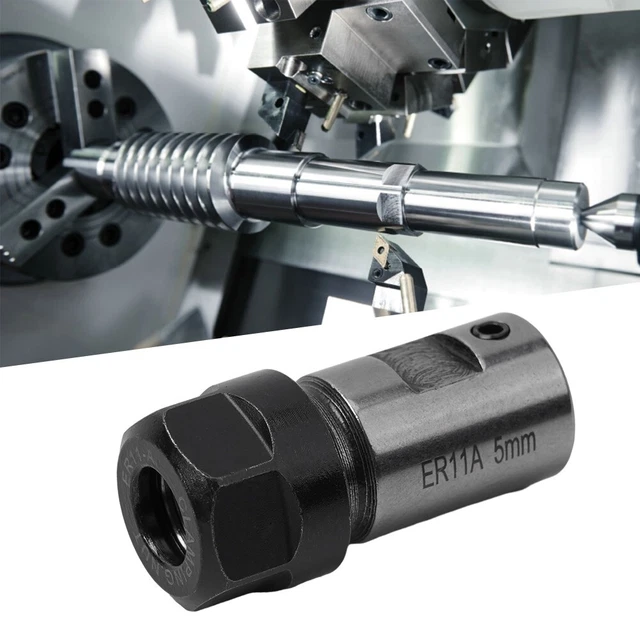 ER Straight Rod Collet Chuck with Extended Handle ER11 ER16 ER20 Durable Steel
