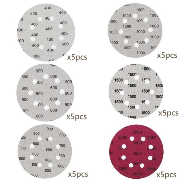 Schleifscheiben Schleifen Sandpapier Schleifscheiben 400-2000 Körnung Scheibe