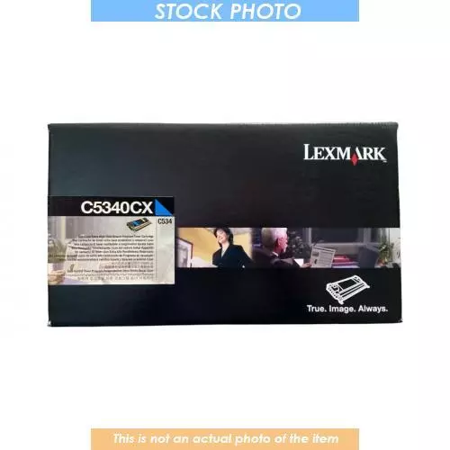 C5340Cx Lexmark C534 Toner Cartridge Cyan Rp 7K