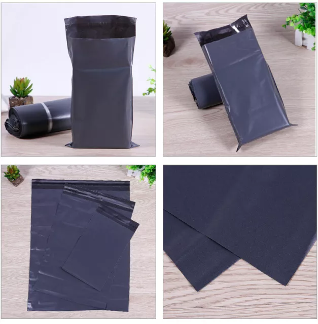 Grey Mailing Bags Strong Parcel Postage Plastic Post Poly Self Seal Postal UK