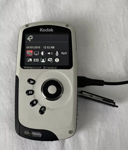 Kodak EIS Play Sport Zx3 Video Camera Waterproof 3Meter Full HD 1080p