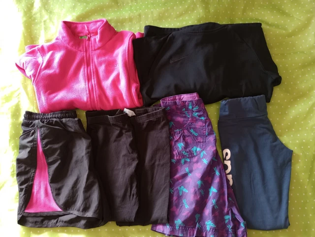 Large Bundle of Mixed Girls Active  Clothes Age 11-12Years