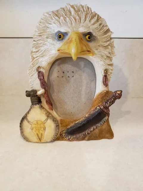 Southwest Eagle Small Standing Picture Frame America Free West