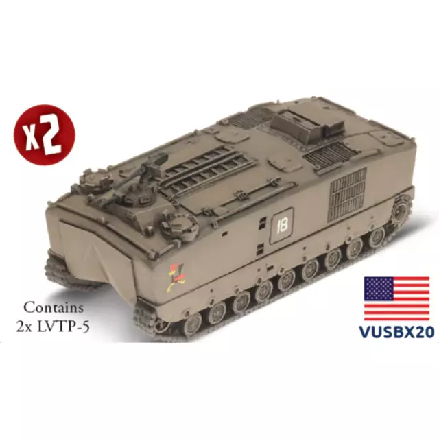 Flames of War: Vietnam - USA LVTP-5 Tank Platoon (VUSBX20)
