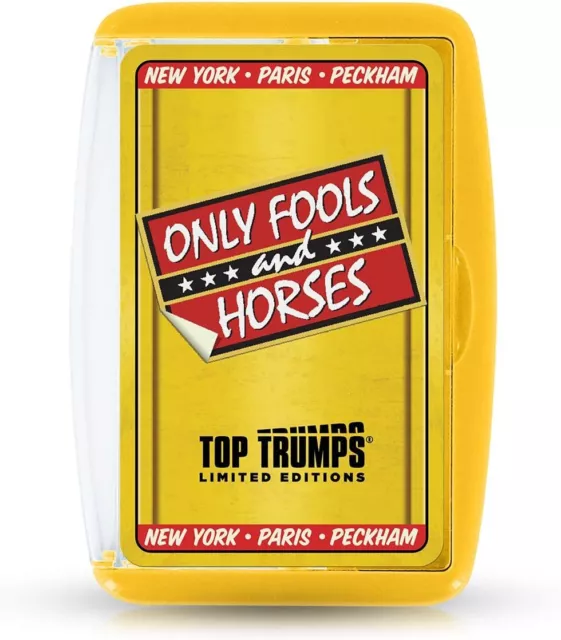 Juego de cartas Top Trumps Only Fools and Horses edición limitada, juega con Rodney,