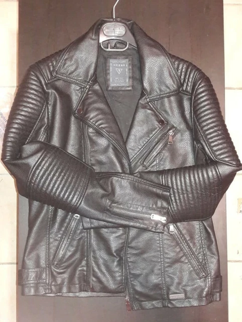 Giubbotto uomo guess clearance ecopelle