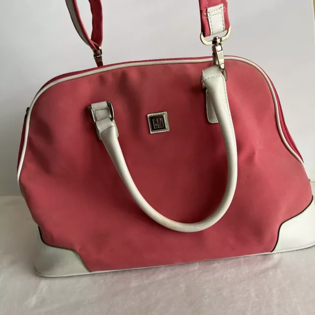DVF Barbie Core Ping Bag Vtg Diane Von Furstenburg Travel Weekender Duffel Tote