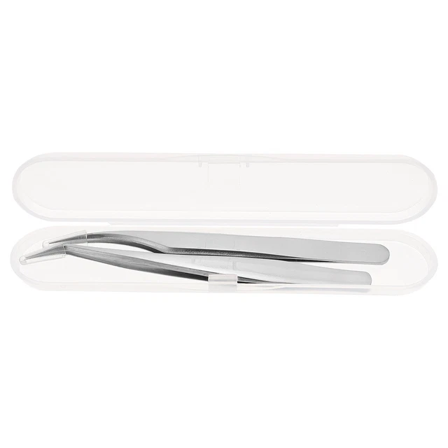 2Pcs Sourcils Clips Extraction Des comédons Sourcils Picker