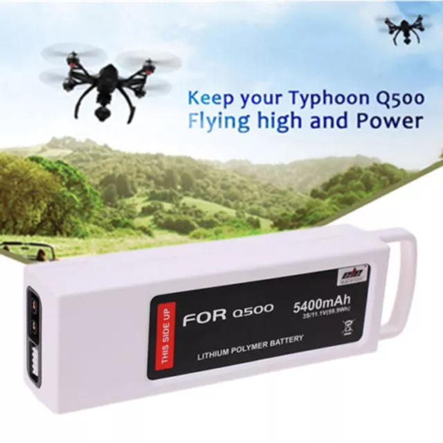 11,1 V 5400 mAh LiPo-Akku für Yuneec Q500 4K Typhoon Quadcopter RC Drone RTF DE 2