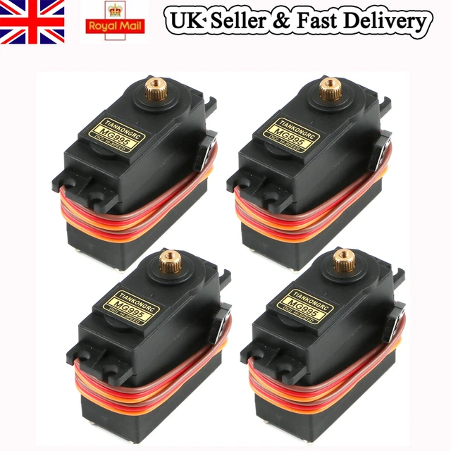 4 x Digital Servo Motor 20KG High Speed Torque Metal Gear for RC Car Robot Boat
