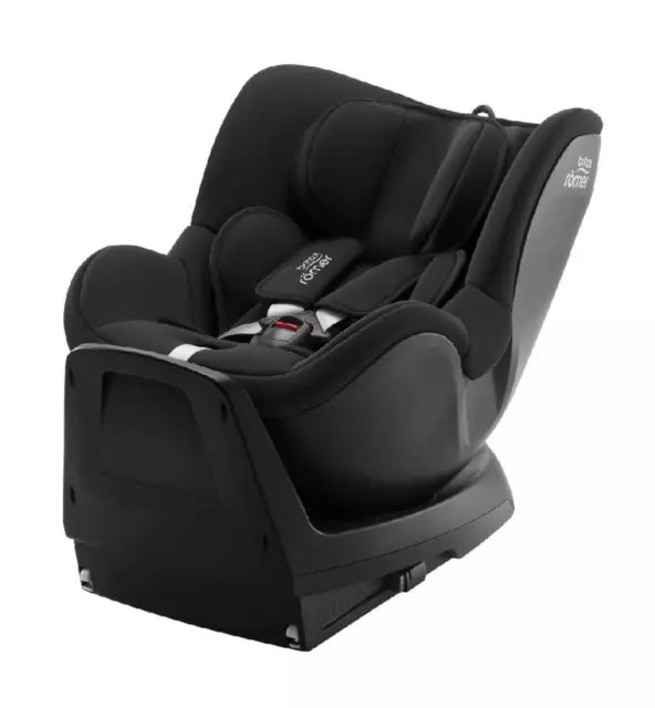 Britax Dualfix Plus 360 I-Size Gruppe 0+/1/2 Baby, ISOFIX Autositz - Space Schwarz