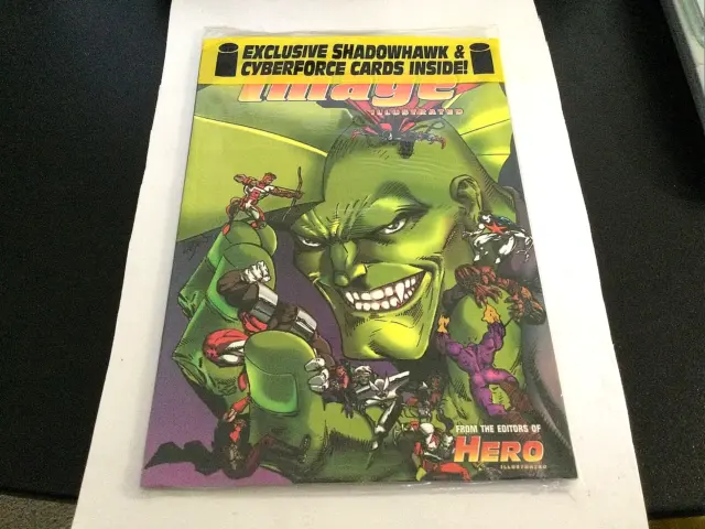 1994 SEALED Image Illustrated #1  Image Comics w/ Shadowhawk & Cyberforce Cards