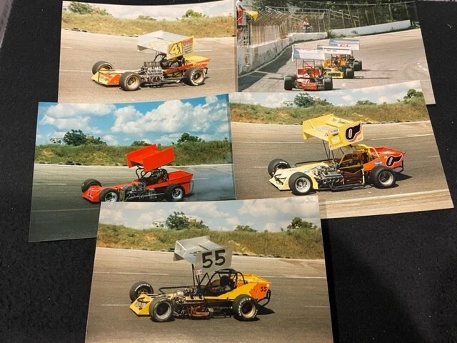 Lot #9; 1987 Isma Super Modifieds-Kalamazoo; Gene Lee Gibson,Joe Groves,Tom Mark