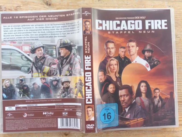 Chicago Fire -  Staffel 9 - Season 9 - Dvd Box -  Gratisversand