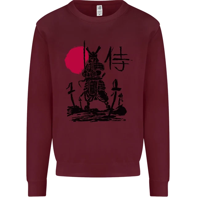 Felpa Maglione Samurai Battle MMA Kenjutsu Kendo Iaido da uomo 5