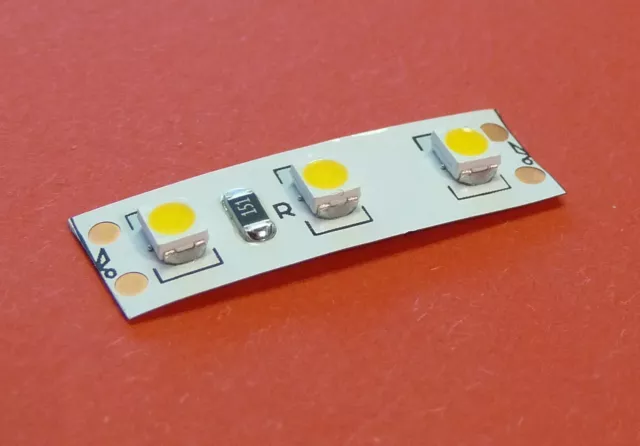 LED Beleuchtung für Carrera Gebäude Tribüne usw. in WARMWEIß Slotcardeko    7190 2