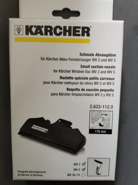 Kärcher 2.633.112.0 - Raclette petits carreaux / Small nozzle / Absaugdüse WV 2