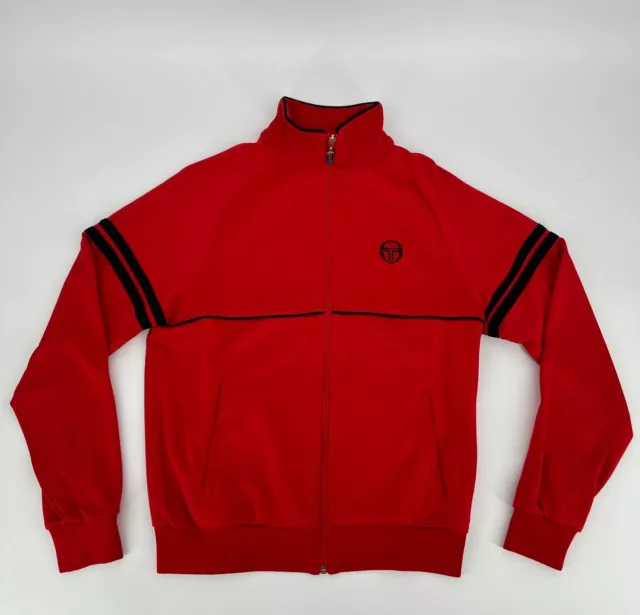 Gosha Rubchinskiy x Sergio Tacchini Track Jacket Mens Medium Red Logo SS17 Orion