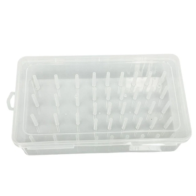 Organizer Plastica Scatola Organizer Per Diamond Painting - 28 Scomparti Trasparenti Con Coperchio | 2 Pezzi Scatola Trasparente - 8