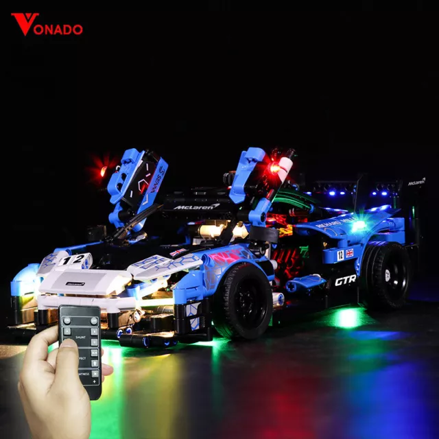 LED Light Kit for Building toys set 42123 Technic McLaren Senna GTR