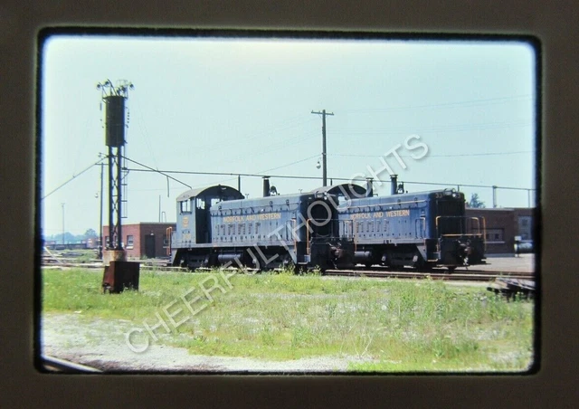 Original '71 Ektachrome Slide NW Norfolk Western 3130 SW8 3363 SW9 Ex-UAB  34O16