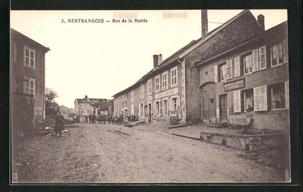 CPA Bertrambois, Rue de la Mairie