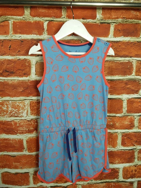 Girls Bundle Age 5-6 Anni Boden H&M Next Summer Dress Short Playsuit Kids 116Cm 2
