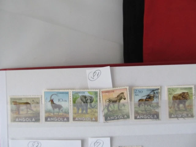 Briefmarken Angola Werte 6