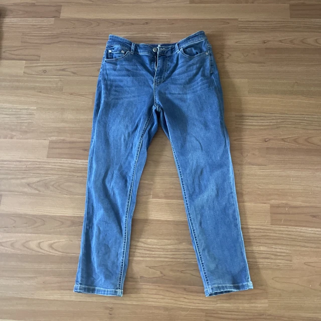 Ladies Joules Munroe Crop Leg Jeans Size 12