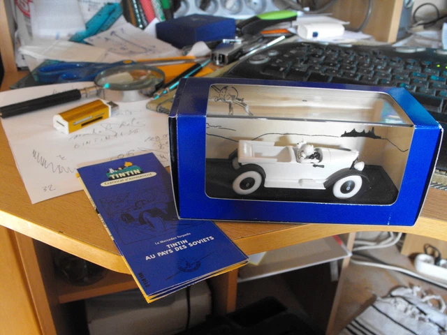 voiture tintin hachette 1/24 TINTIN AU PAYS DES SOVIETS