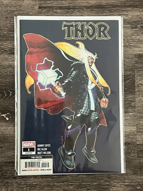 Thor #1 third printing Nic Klein variant NM MARVEL 2020 *UNREAD* Donny Cates