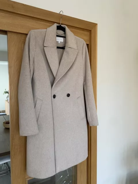 DEANE WHITE coat size M UK14 black boiled wool all over embroidered 65.00 PicClick UK
