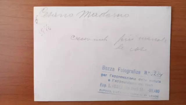 Cesano Maderno - Monza E Brianza - Stazione - Bozza Di Cartolina Fotografica - R 2