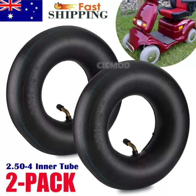 2 Heavy Duty 2.80 / 2.50-4 TR87 Inner Tube 8X3.00-4 9X3.50-4 2.80-4 3.00-4 Tire