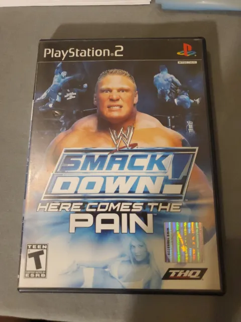 WWE SmackDown Here Comes the Pain Sony PlayStation PS2 Complete!!