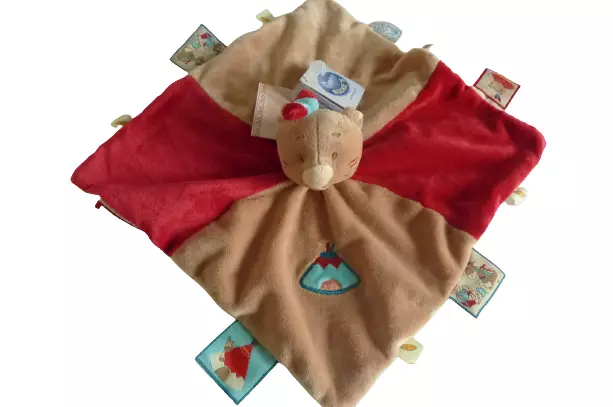 Doudou ours Pinto et Kaya Noukie's