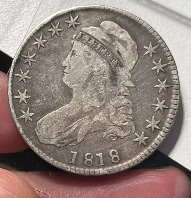 1818 Capped Bust Half Dollar