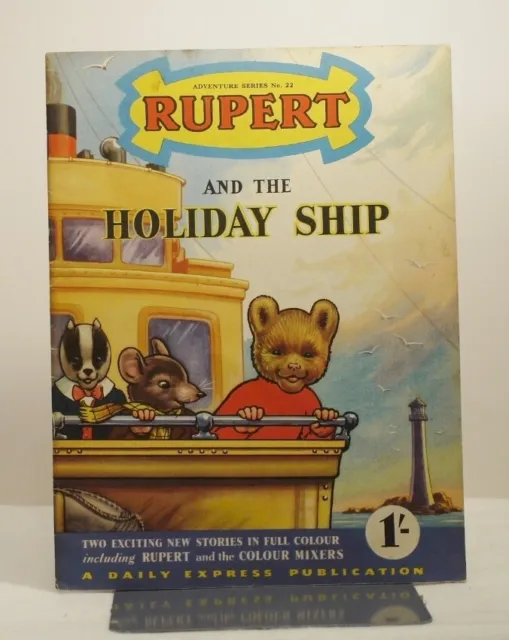 *3 Nice Copies * Rupert The Bear x3 Adventure Series 1953.54 and 55