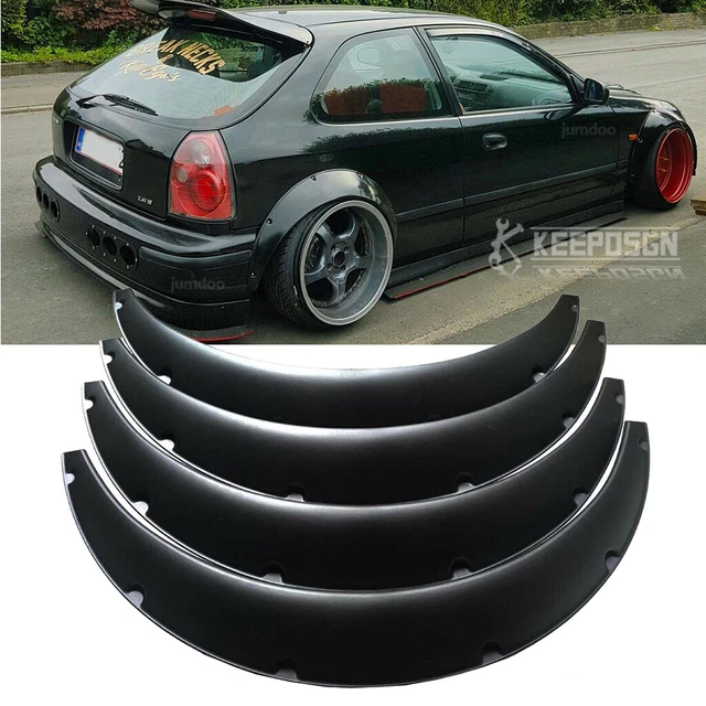 FOR HONDA CIVIC FG EJ EK EG Fender Flares Wheel Arches Extra Wide Body