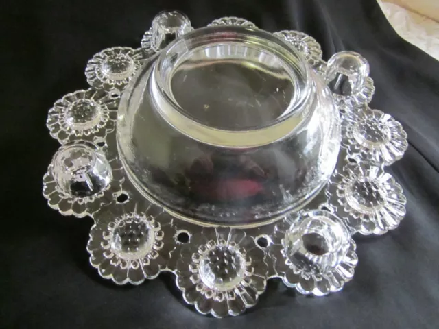 Beautiful Glass Centre Piece/Candle Holder 2