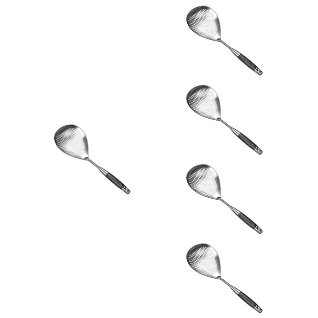5 PIEZAS Colador Colador Acero Inoxidable Cucharas Pasta Colader Hogar
